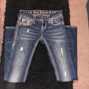 Rock revival straight leg jeans